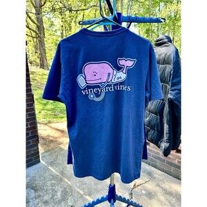 Vineyard Vine Limited-Edition Doctor Whale Short-Sleeve Pocket Tee /Size Medium
